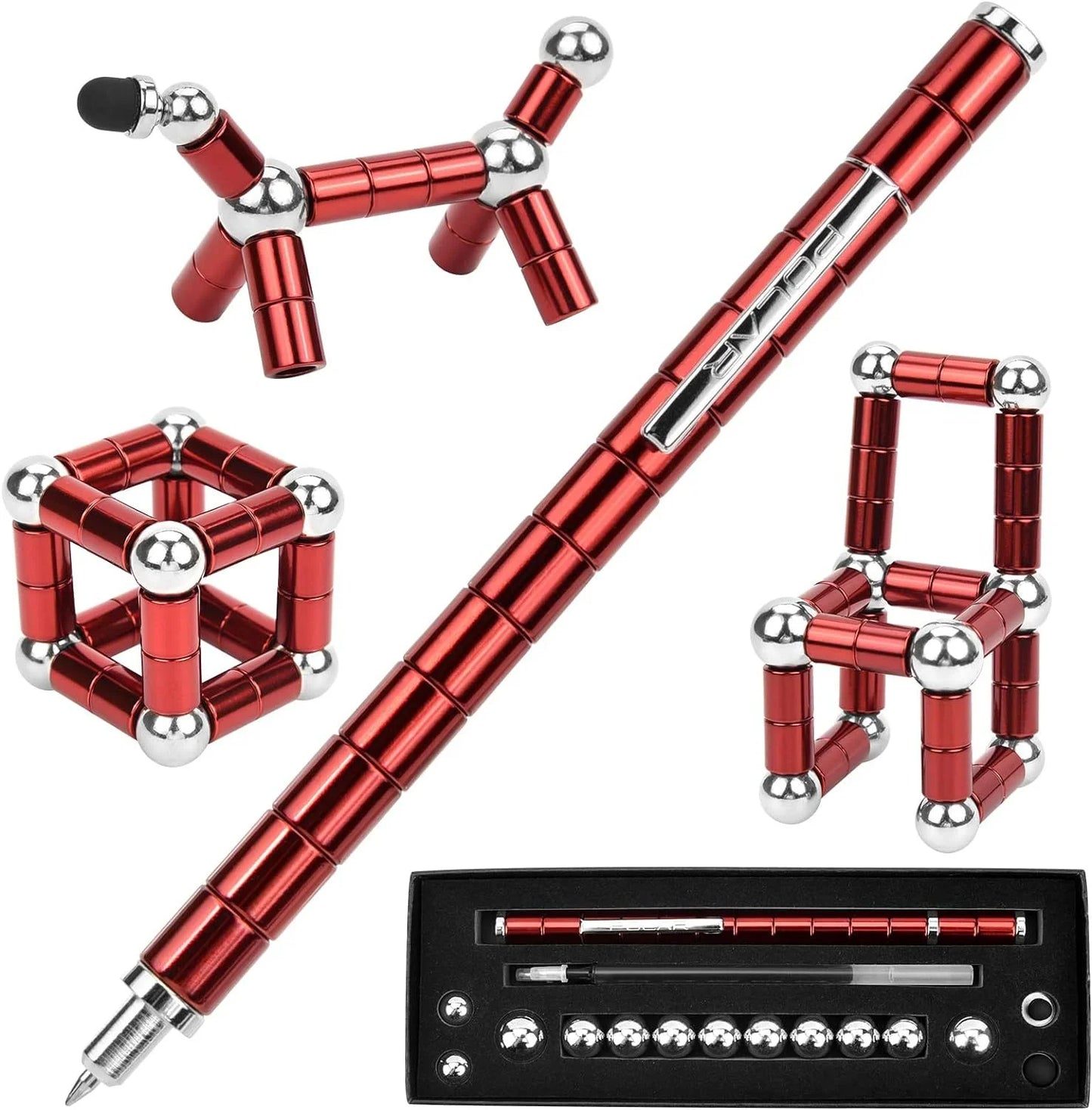 Decompression Magnetic Multifunctional Pen for Stress Relief - Ideal Gift for Friends