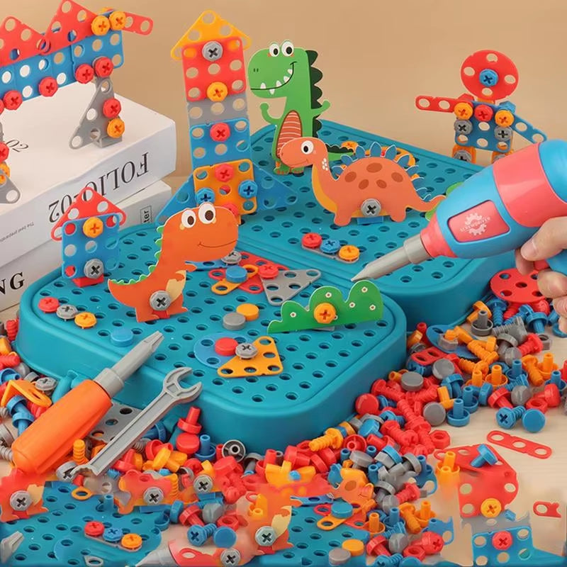 Children’s DIY Tool Set with Electric Drill