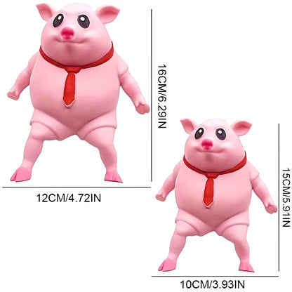 Creative Decompression Toy - Cute Pink Cartoon Pig with Music Features
