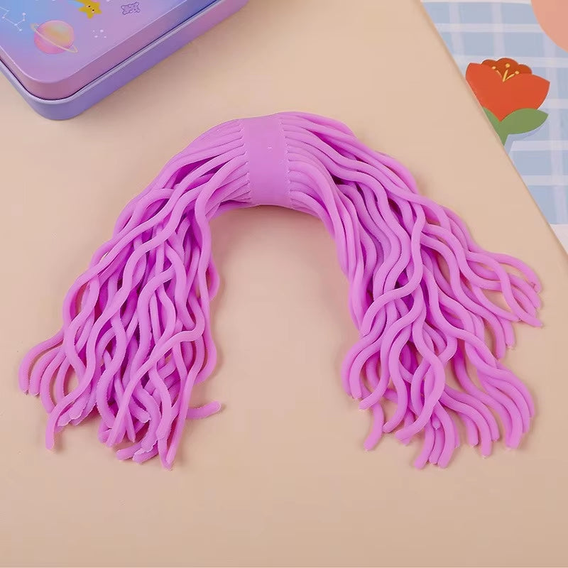 Stretchy Spaghetti Sensory Toy - Innovative Soft Rubber Stretchy Rope