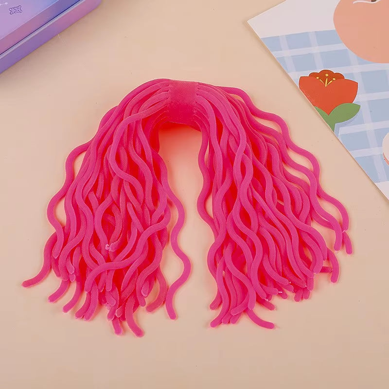 Stretchy Spaghetti Sensory Toy - Innovative Soft Rubber Stretchy Rope