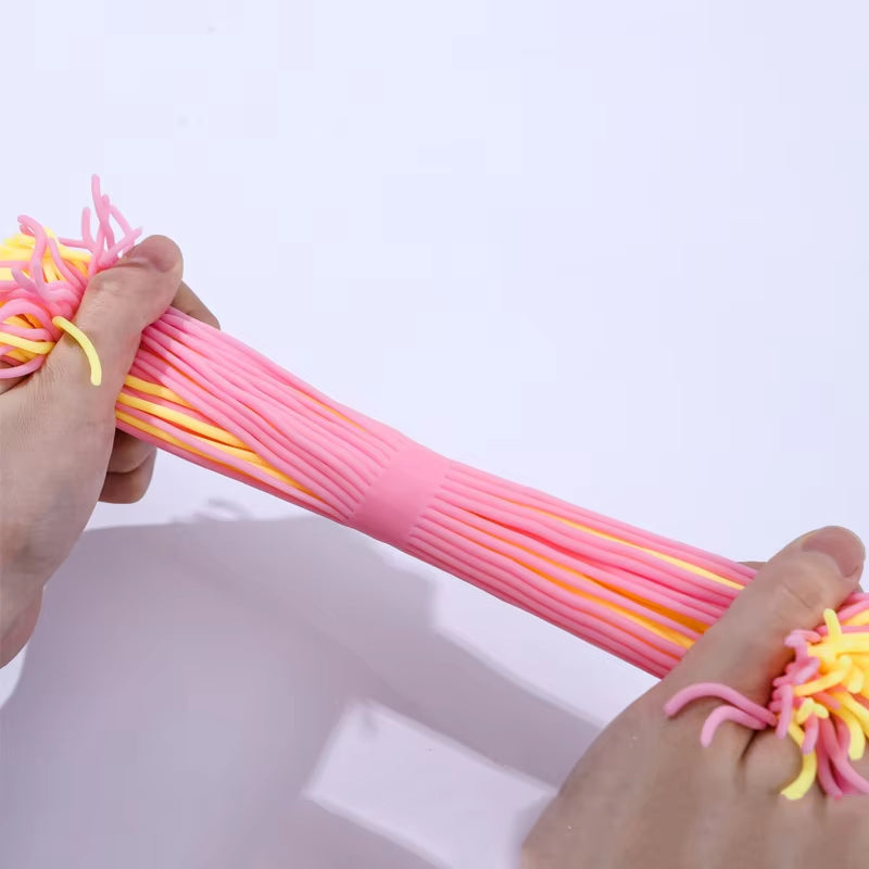 Stretchy Spaghetti Sensory Toy - Innovative Soft Rubber Stretchy Rope