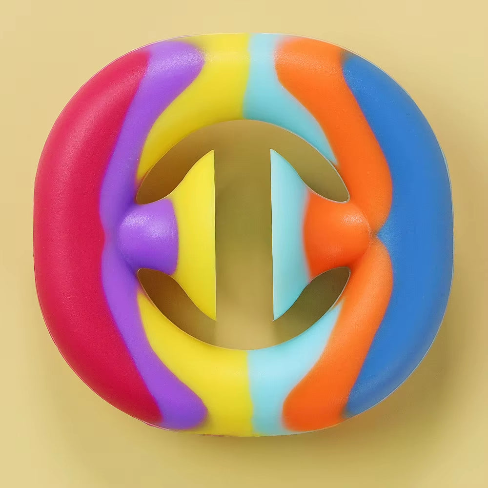 Premium Sensory Fidget Toys for Children and Adults: Innovative Squishy Shrink Tube and Pea Squeeze Toys for Autism and Anxiety Relief